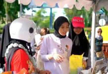 GPM Polda Kalsel Disemarakkan Undian Berhadiah, Lebih dari 7 Ton Beras SPHP Ludes Terjual