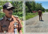 Janji Tinggal Janji! Jalan Poros Gunung Melati Rusak Parah, Warga Hanya Dapat Jejak Ukur dan Debu