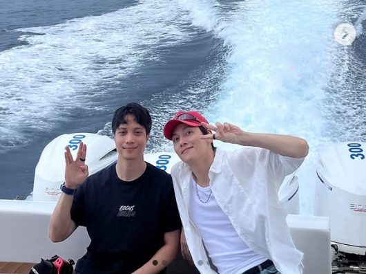 Penyanyi Dikta Liburan Bareng Ji Chang Wook di Kapal Pesiar di Bali