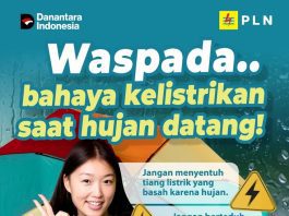 PLN Kalselteng Berikan Tips Agar Terhindar dari Sengatan Listrik Saat Musim Hujan