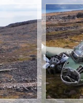 MENGEJUTKAN! Drone Temukan Bangkai Pesawat Soviet di Pulau Terpencil Rusia, Misteri Kecelakaan 1971 Terkuak!