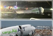 Pesawat Kargo Emirates Gagal Mendarat di Bandara Hong Kong, 2 Pekerja Tewas &amp; Pesawat Terjun ke Laut!