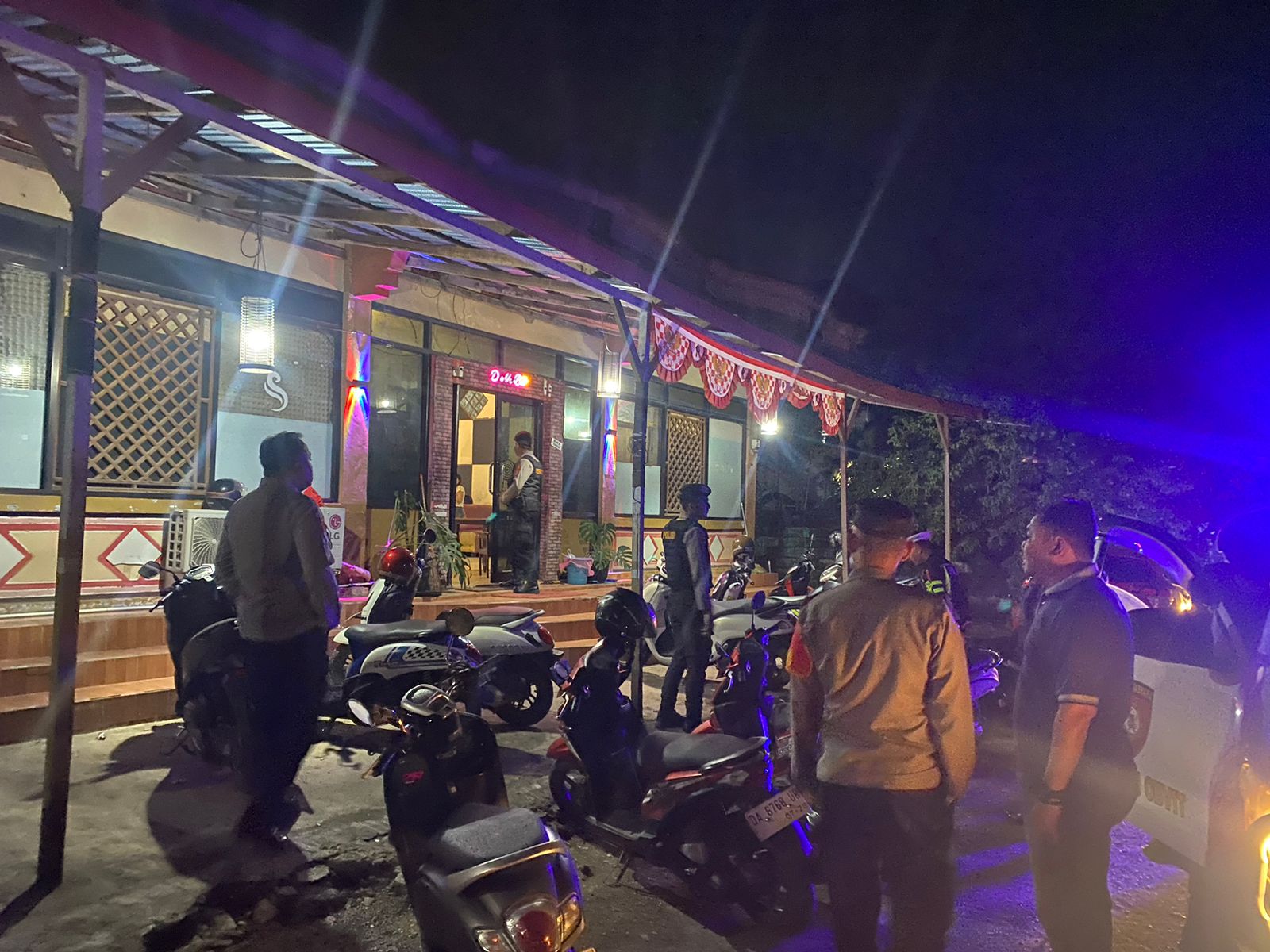 Polres Tabalong Gelar Patroli di Tempat Hiburan Malam, Fokus Cegah Kriminalitas dan Narkoba!