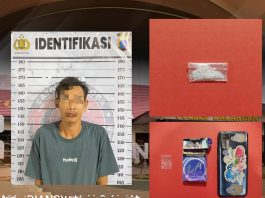 Polisi Balangan Gerebek Rumah di Ambakiang, Pengedar Ditangkap, Sabu Siap Edar Disita!