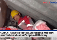 VIDEO - DRAMATIS! Detik-detik Evakuasi Santri dari Reruntuhan Musala Ponpes Al Khoziny