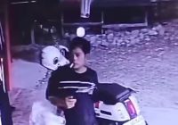 Pencuri Hape di Kandangan Terekam CCTV