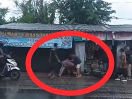 Pria Diduga Maling Ditangkap Warga Peramuan