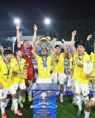 SCTV Cetak Hat-trick Juara Media Cup, Trofi Permanen untuk Tim