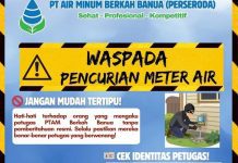 Warga Tanah Laut Diimbau Waspada Aksi Pencurian Meteran Air Berkedok Petugas Resmi PTAM Berkah Banua