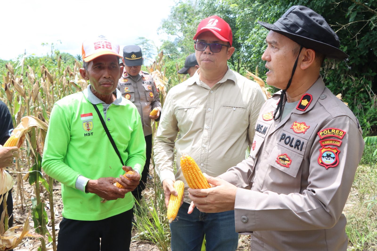 Polres HST Sukses Panen 21 Ton Jagung! Bukti Nyata Dukungan untuk Swasembada Pangan Nasional