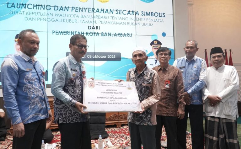 Banjarbaru Bikin Sejarah! 554 Penggali dan Penjaga Kubur Dapat Insentif Rutin dari Pemkot