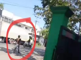 Pria Ditengarai Mabuk Lem Berkeliaran di Jalan Pangeran Hidayatullah Memukul Warga yang Melintas