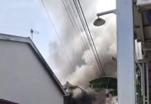 Sebuah Rumah Hangus dalam Kebakaran di Komplek Luthfia Tunggal Bincau