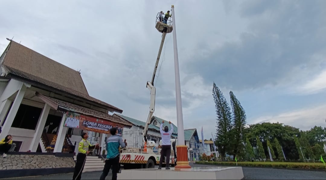 Drama Tali Bendera Lepas di Tengah Lomba Paskibra di Tanah Laut, Antisipasi Panitia Jadi Sorotan