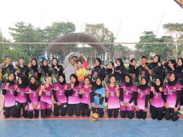 Turnamen Kapolres HST Cup 2025 Kian Seru, Ribuan Penonton Padati Lapangan Pelajar Barabai