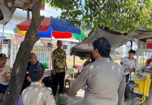 Tegakkan Perda dan Dukung Adipura, Satpol PP HST Tertibkan PKL di Depan RSUD Barabai