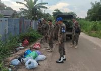 Spanduk Larangan Tak Cukup, Satpol PP Turun Tangan Patroli Langsung ke TPS Liar di Tanah Laut