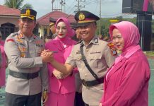 Puji Laka Lantas di Balangan Rendah, Kasat Lantas IPTU Didik Kusmini Pamit Pindah Tugas