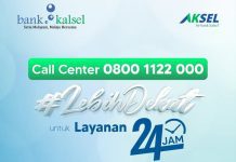 Berikan 24 Jam Layanan Terbaik dan Gratis ke Nasabah, Bank Kalsel Sediakan Nomor Call Center ini