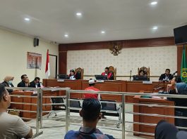 Pelaku Pembunuhan di Rawasari Banjarmasin Jalani Sidang Pertama di PN Banjarmasin