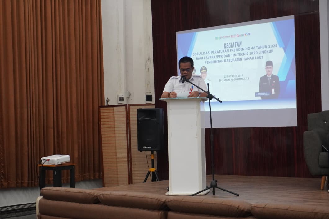 Cegah Salah Langkah, Pemkab Tanah Laut Bekali Pejabat SKPD tentang Aturan Baru Pengadaan Barang/Jasa