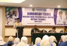 Tingkatkan Kemampuan Baca Alquran dengan Benar, Pemkab Tanbu Gelar Bimtek Muatan Lokal Pendidikan Metode Tilawati