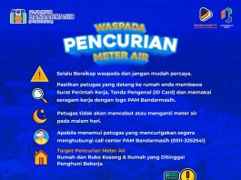 Marak Aksi Pencurian Meteran Air, PDAM Bandarmasih Sampaikan Imbauan ini