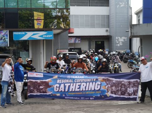 Yamaha Regional Community Banjarmasin Gelar Gathering, Gaungkan Semangat Berkendara Aman dan Nyaman