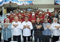 Disaksikan Menteri Ekonomi Kreatif, SMA Banua Menjadi SMA Garuda Transformasi