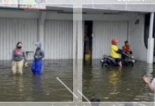 Gegara Pompa Utama Tidak Berfungsi, Genangan Air Masih Bertahan di Kaligawe–Terboyo Semarang