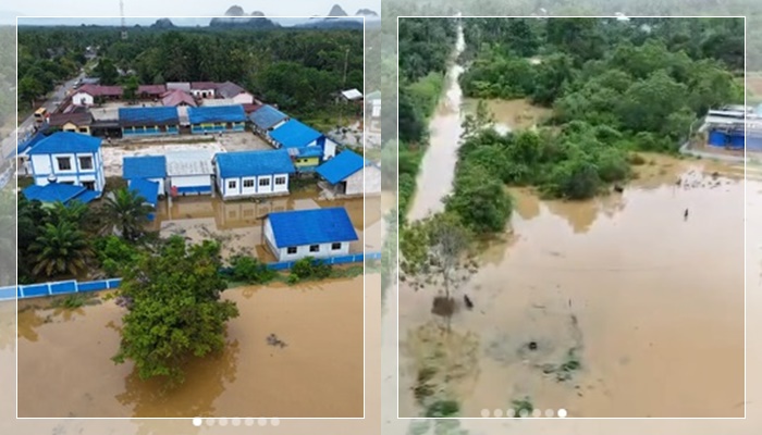 Banjir Parah di Tanbu! Air Menggenangi Desa Dukuh Rejo, Diduga Akibat Replanting Sawit Ribuan Hektare