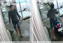 Terekam CCTV! Pria Bertelanjang Kaki Gondol Motor Scoopy di Banjarmasin Tengah Malam, Warga Resah!