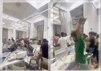 KERUSUHAN DI KAMBOJA! Ratusan Pekerja Asing Mengamuk, Markas Judi Online Dihancurkan!