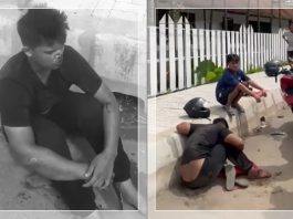 Tabrakan di Handil Bakti! Motor Vs Tangki, Korban Bersimbah Darah Dievakuasi ke RSUD Ansyari Saleh
