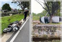 Tabrakan Maut Motor Vs Mobil Subuh Hari di Palangka Raya, Pengendara Tewas Seketika!