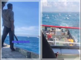 Laut Memanas! Nelayan Sampang Kepung Kapal Petronas Malaysia, Teriakkan “Laut Milik Kami!”