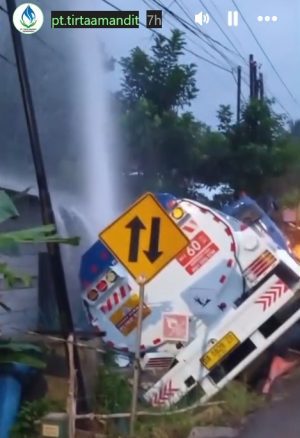 Pipa PDAM Bocor, PTAM Tirta Amandit Matikan Total Distribusi Air Leding ke Sungai Raya dan Kandangan