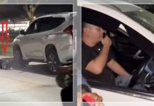VIRAL! Pengemudi Pajero Seret Motor 5 Km di Tangerang, Santai Ngerokok Seolah Tak Bersalah!