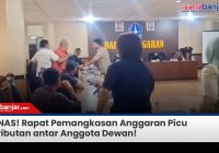 VIDEO - PANAS! Rapat Pemangkasan Anggaran Picu Keributan Antar Anggota Dewan!