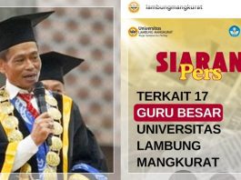 UPDATE PENCABUTAN GELAR 17 GURU BESAR! Rektor ULM Berjanji Melaporkan Perkembangan Secara Berkala