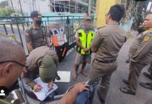 Sat Pol PP Banjarbaru Temukan Pak Ogah Bawa Sajam