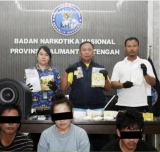 BNNP Kalteng Gagalkan Penyelundupan 8,3 Kg Sabu dan Ratusan Ekstasi, Pasutri Jadi Kurir Antarprovinsi