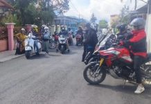 Semarak 1 Abad Muhammadiyah di Kalsel, Ratusan Bikers Geber Touring Napak Tilas ke Alabio