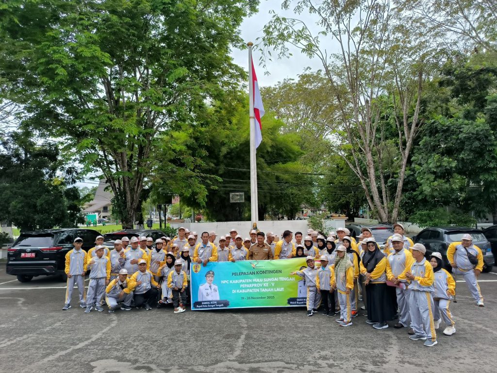 Bupati HST Lepas 99 Kontingen ke Peparprov Kalsel 2025, "Atlet Disabilitas Adalah Sosok Luar Biasa!"