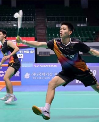 Raymond Indra/Nikolaus Joaquin Melaju ke Final Korea Masters 2025