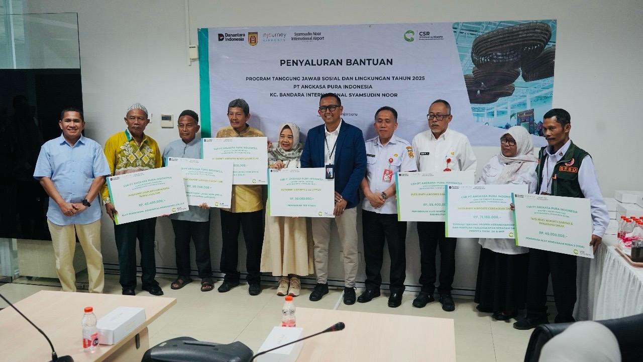 AP I Kucurkan Rp368,98 Juta! Program TJSL 2025 Sentuh Rumah Warga, Sekolah, dan Lingkungan Banjarbaru