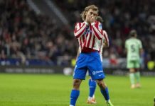Atletico Madrid Kalahkan Levante 3-1, Antoine Griezmann Cetak Dua Gol