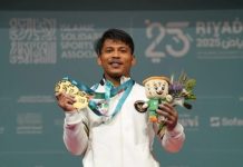 Lifter Husni Raih Tiga Medali Emas di Islamic Solidarity Games Riyadh