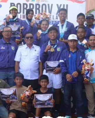 Raih 2 Emas, ini Pesan Wabup H Uli untuk Atlet Tenis