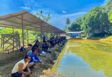 Lomba Mancing Persahabatan, Polres HST dan PWI Eratkan Silaturahmi